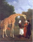 Jacques-Laurent Agasse The Nubian Giraffe oil painting on canvas